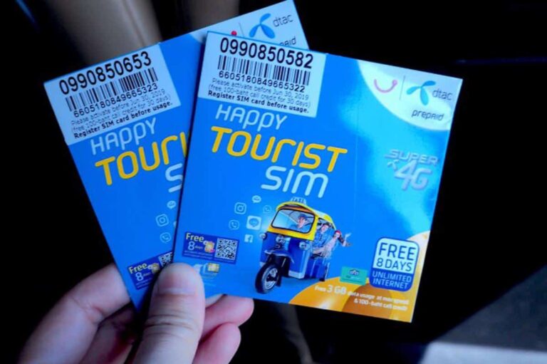 Where to Buy a SIM Card in Pattaya, Thailand